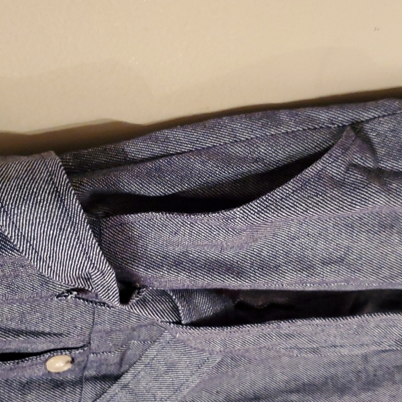 Liz Claiborne navy aline dress - Picture 5 of 7